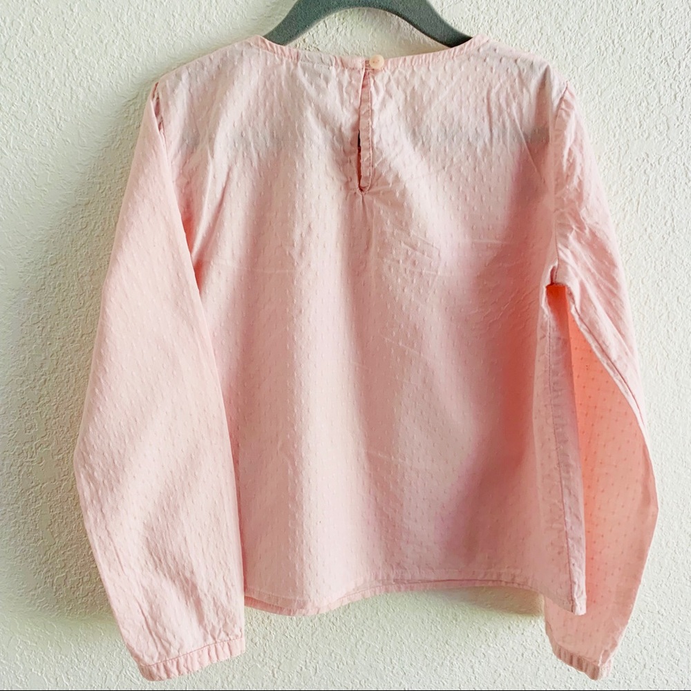 GAP - Pink cotton and lace blouse. - Picture 4 of 6